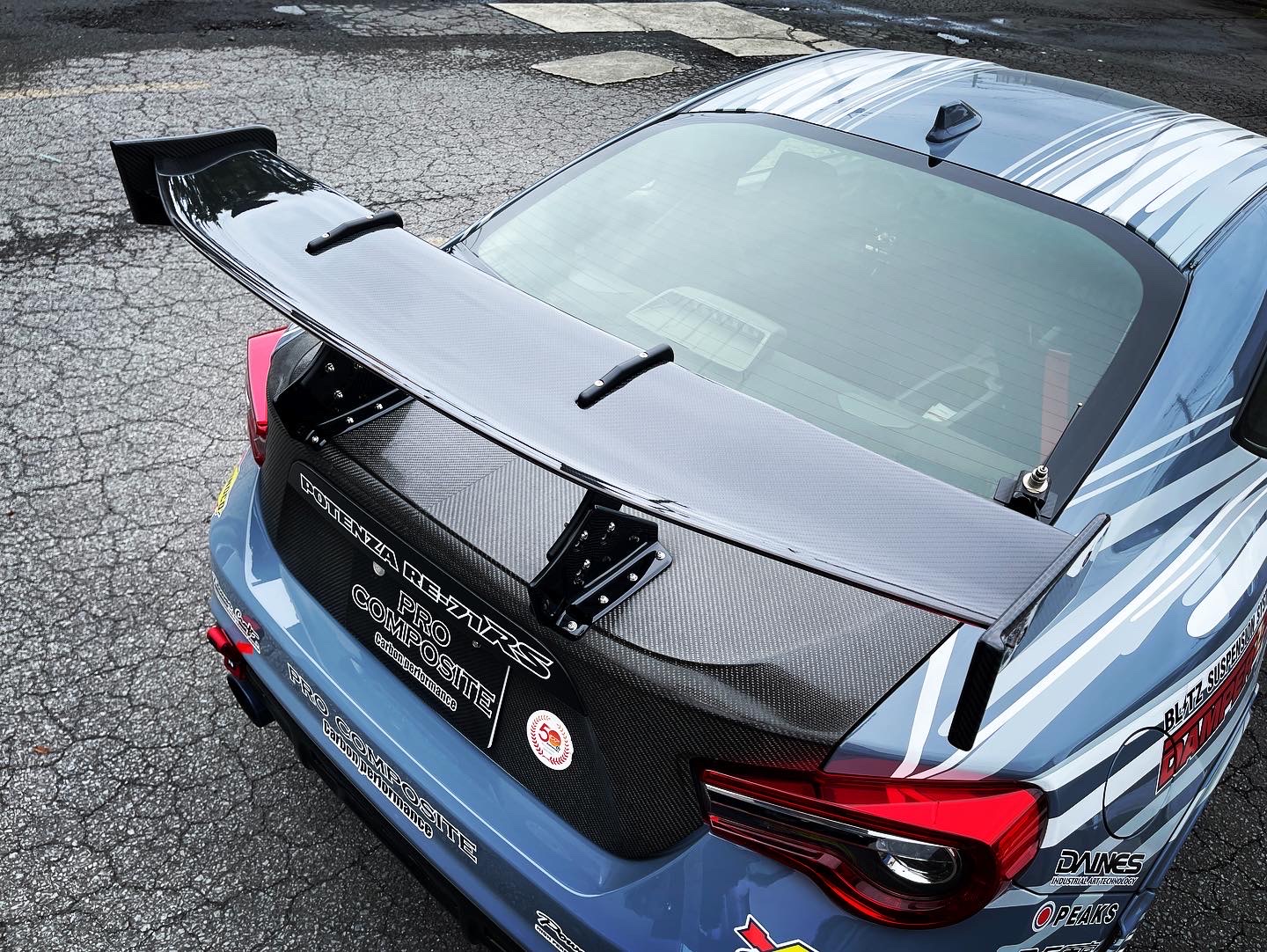 Pro Composite Swan Neck GT Wing For 12-21 86/FRS & BRZ