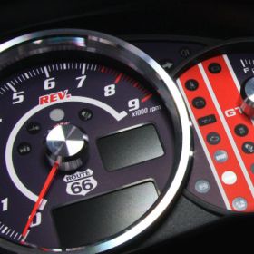 AWD Route 66 Gauge Faces