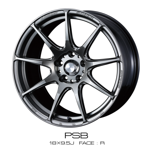 WedsSport SA-99R 18” Wheel For 2012+ 86/GR86/BRZ/FR-S