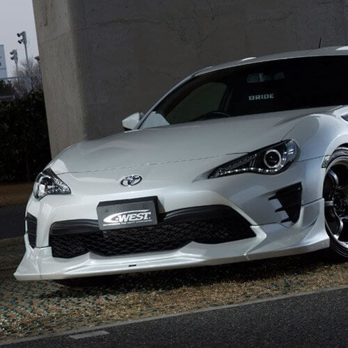 C West Kouki Front Lip For Toyota 86 Gt86 17 21