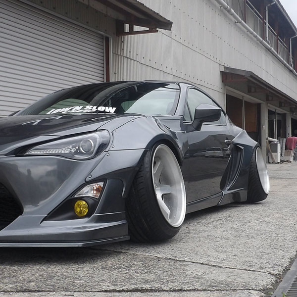 Rallybacker Wide Body Kit V2 For 86 FR S BRZ 12 16